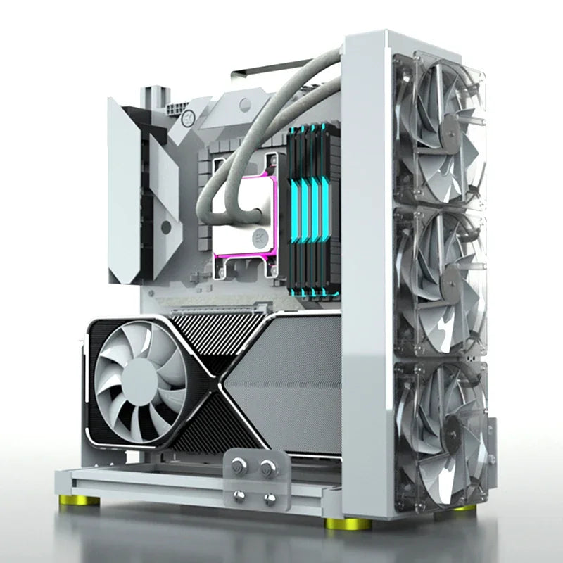 ITX MATX ATX Desktop PC Case (Open)