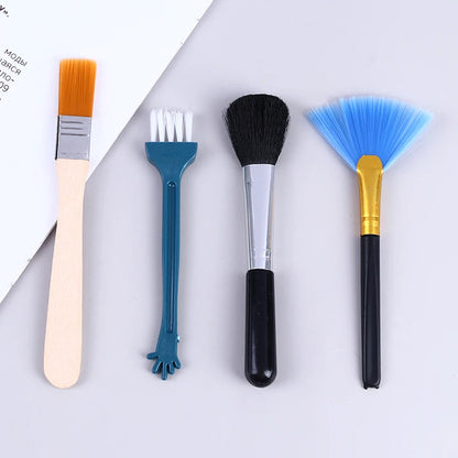 PC Laptop Keyboard Cleaning Tools Brush Kit 10 Pcs Small Tools Car Phone Dust Brushes Dust Cleaner Accessories Shaver Household