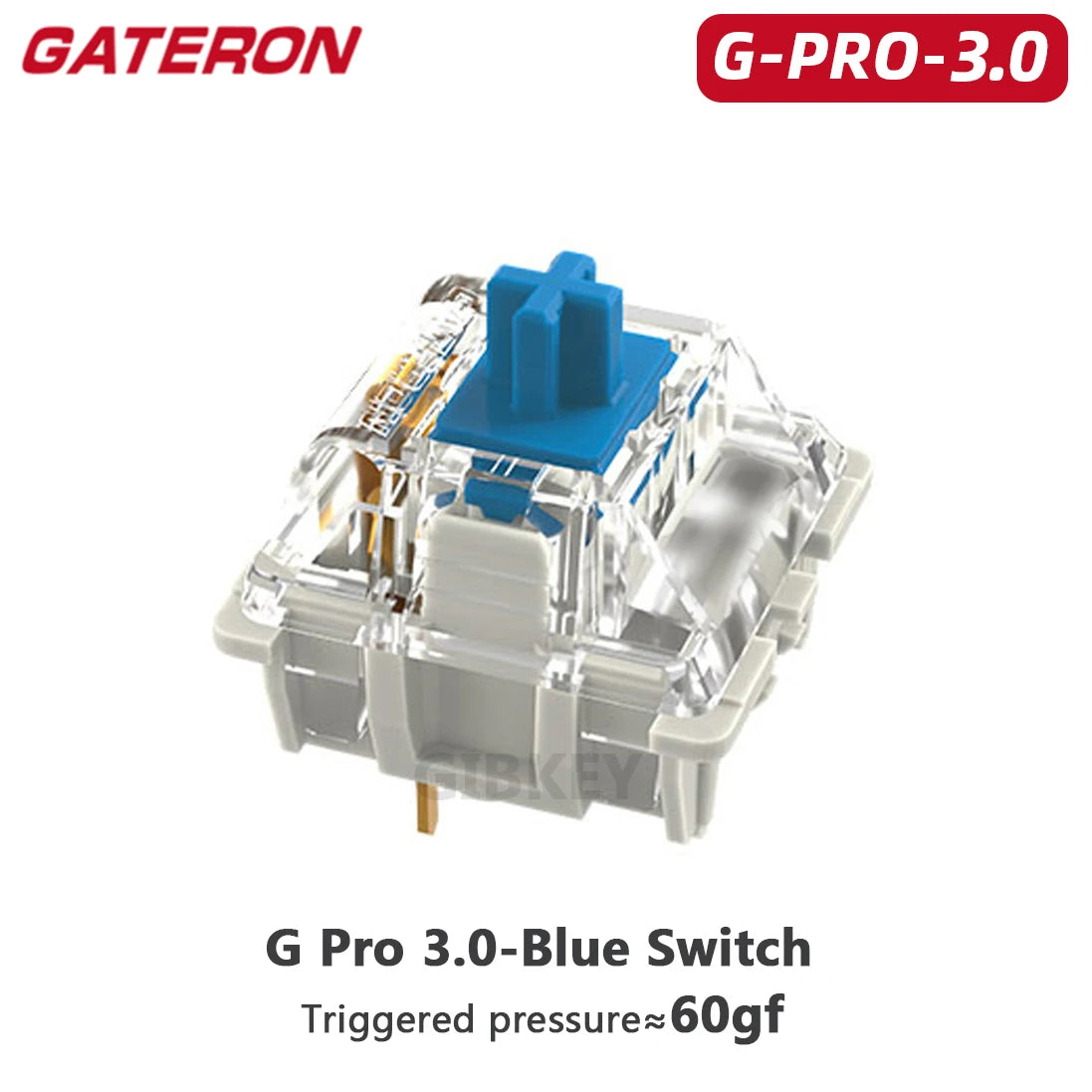 Gateron White Yellow Silver Pro 2.0 V2 Switch 3pin RGB linear Tactile Red Brown Switchs for Hot-swappable Mechanical keyboard