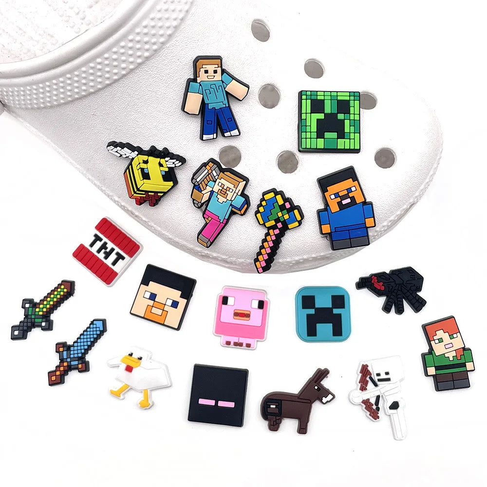 Minecraft Croc Charms