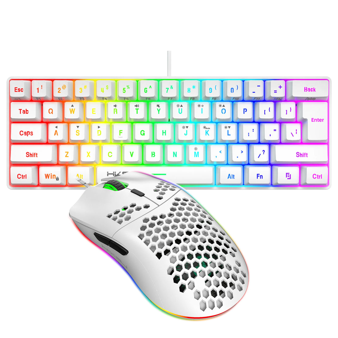 V700 RGB Mechanical Gaming Keyboard &amp; Mouse Combo – Precision and Power for Gamers