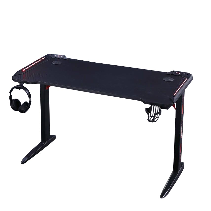 140cm RGB Gaming Desk - Black