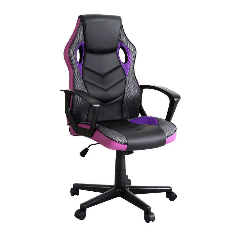 Gaming Office Chair Computer Chairs Purple-0