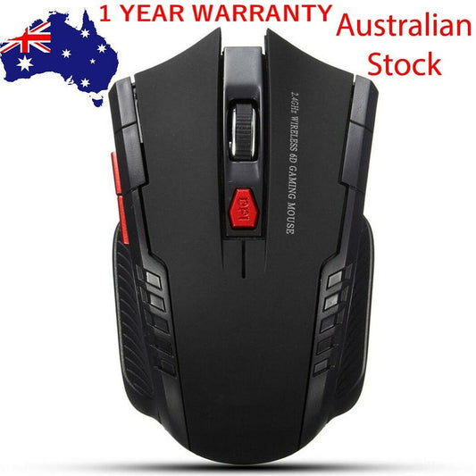 Wireless Optical Mouse 2.4Ghz Gamer Mice USB Receiver Mouse PC Gaming Laptop