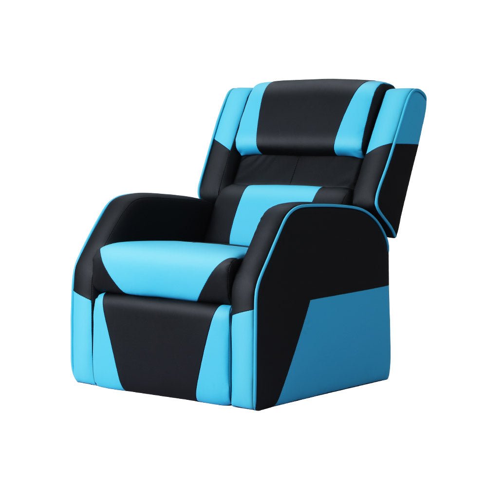 Kids Recliner Chair PU Leather Gaming Sofa Lounge Couch Children Armchair-0