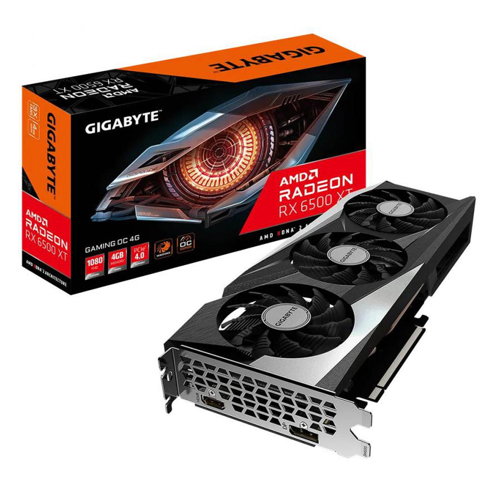 Gigabyte R65XTGAMING-OC-4GD RX6500XT 4GB OC video card